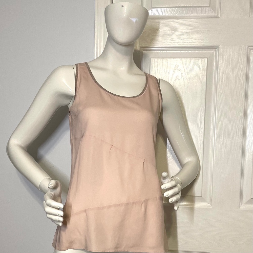 [Rivamonti] Pink Silk Tank Top